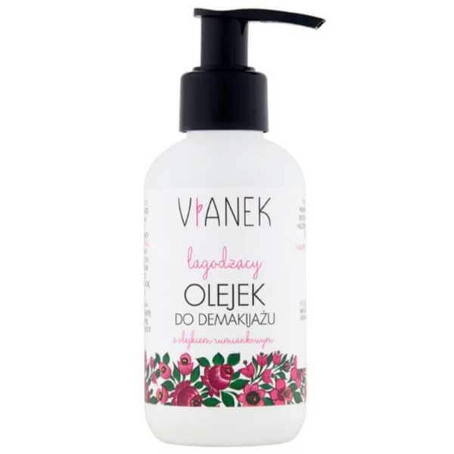 Vianek-Kit, beruhigender Gesichtsreinigungsschaum, 150 ml + Make-up-Entfernungsöl, 150 ml + Nachtcreme, 50 ml