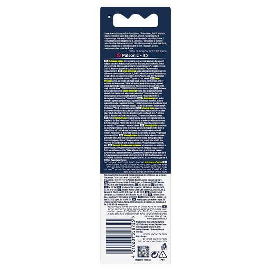 Oral-B 3D White, vârfuri de schimb pentru periuța de dinți electrică Clean Maximiser, EB4 3DW, 4 bucăți