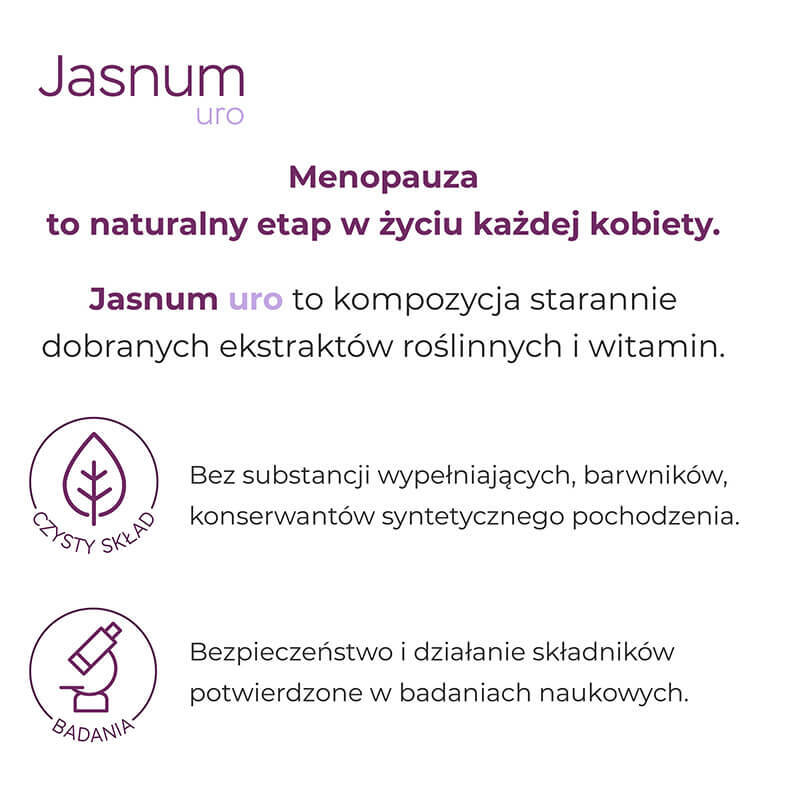 Jasnum Uro, 60 capsule