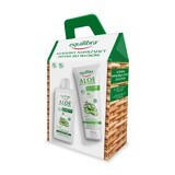 Set Equilibra Aloe, șampon hidratant, aloe vera, 250 ml + balsam hidratant, aloe vera, 200 ml