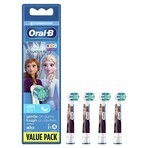 Oral-B Kids Stages Power, punte per spazzolino elettrico, Frozen EB10s-4, oltre 3 anni, ultra morbide, 4 pezzi