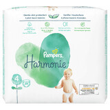 Pampers Harmonie, scutece, mărimea 4, 9-14 kg, 28 buc