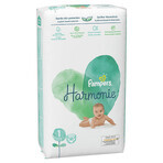 Pampers Harmonie, scutece, mărimea 1, 2-5 kg, 50 buc