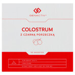 Genactiv Colostrum cu coacăz negru, pulbere, 3 g x 30 pliculețe