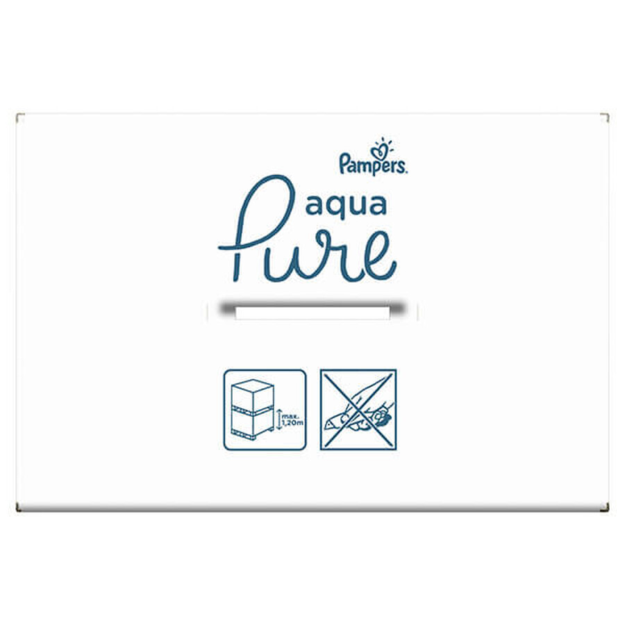 Pampers Aqua Pure, șervețele umede, 18 x 48 buc