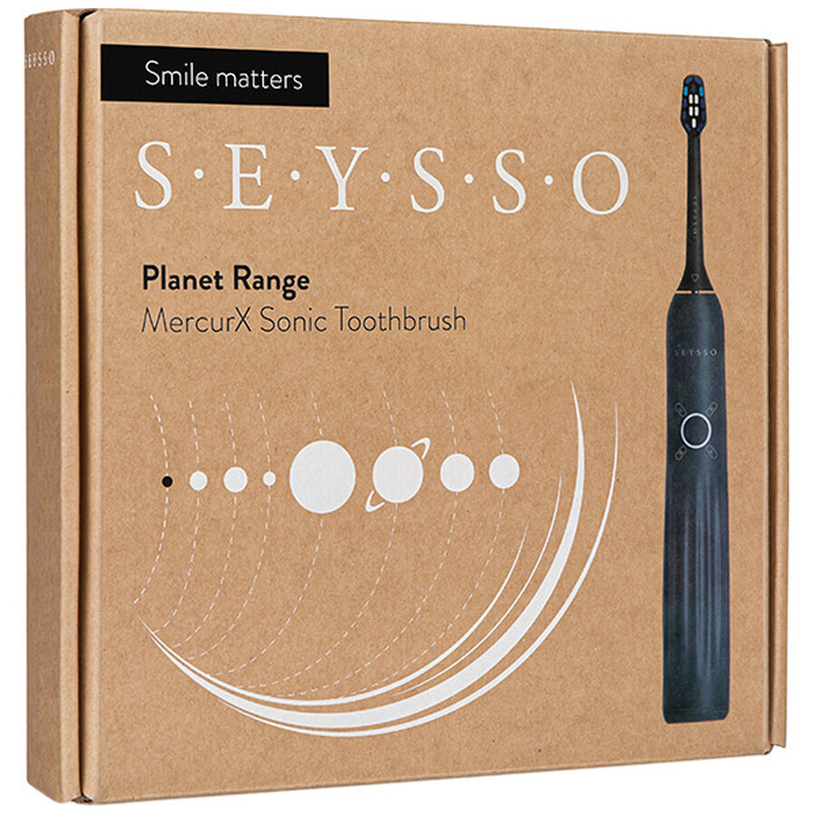 Seysso Planet Range, periuță de dinți sonică, MercurX