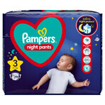 Pampers Night Pants, scutece, mărimea 3, 6-11 kg, 29 buc