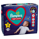 Pampers Night Pants, scutece, mărimea 3, 6-11 kg, 29 buc