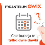 Pyrantelum OWIX, 250 mg/ 5ml, oral suspension, 15 ml