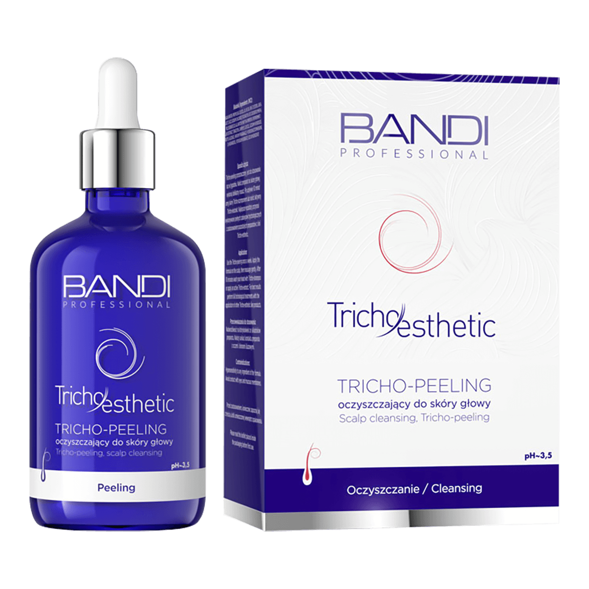 Bandi Tricho Esthetic, curățare tricho-peeling scalp, 100 ml