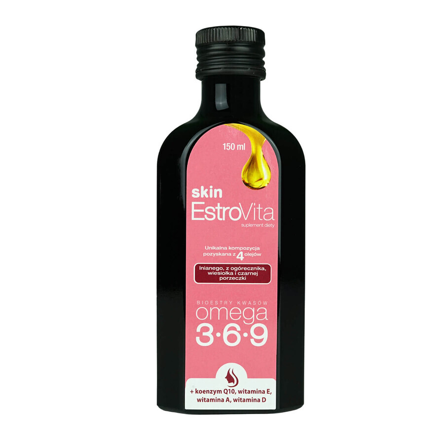 EstroVita Skin, esteri ai acizilor Omega 3-6-9, 150 ml