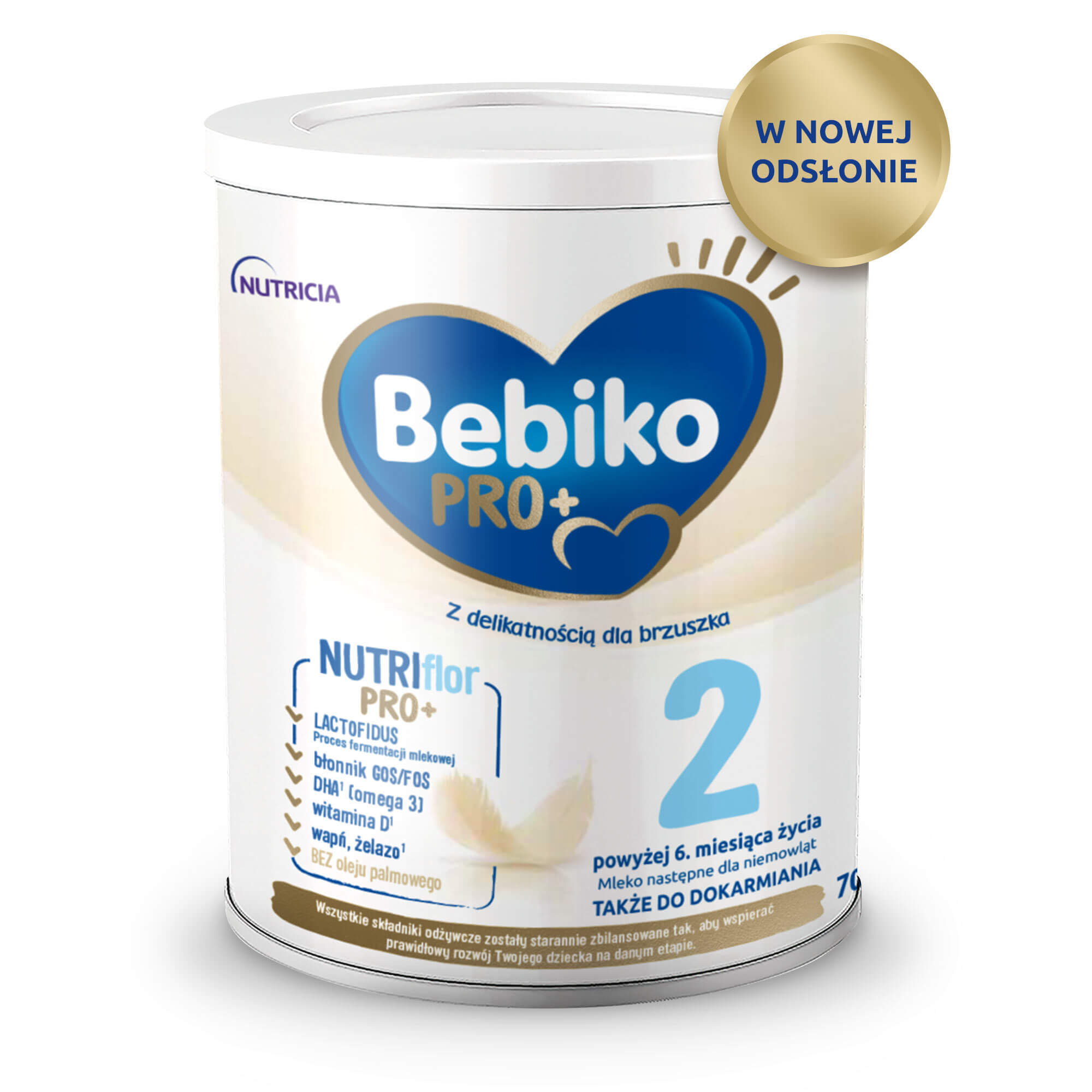 Bebiko Pro+ 2 Nutriflor Pro+, lapte de continuare, peste 6 luni, 700 g