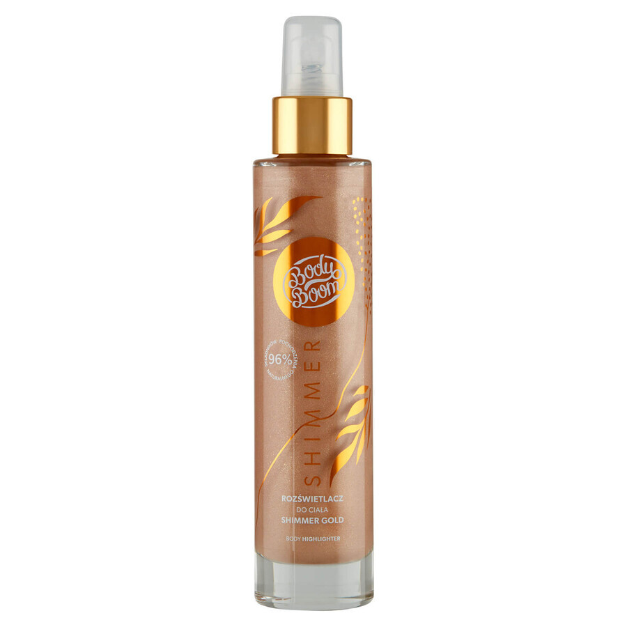 Body Boom Shimmer, iluminator pentru corp, 100 ml