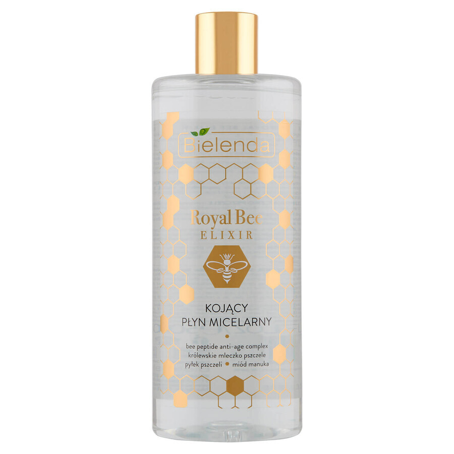 Bielenda Royal Bee Elixir, lotion micellaire apaisante, 500 ml