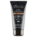 Bielenda Only For Men Barber Edition, spălare facială 3 în 1, pastă-mască de exfoliere, 150 g