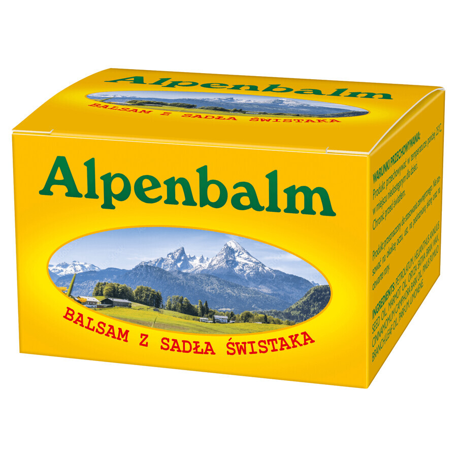 Alpenbalm, balsam de marmotă, 60 g