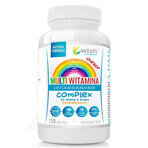 Wish Multivitamin Complex Junior, aromă de portocale, 120 pastile