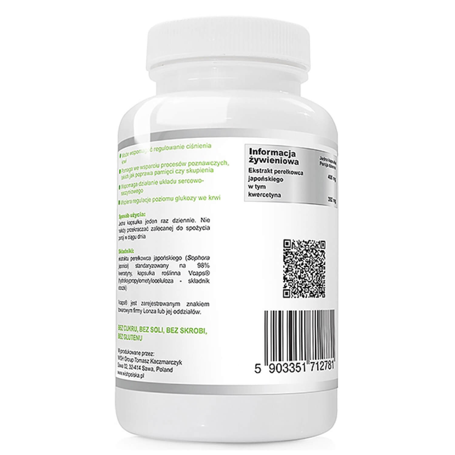 Wish Natural Quercetin Forte, 60 capsule