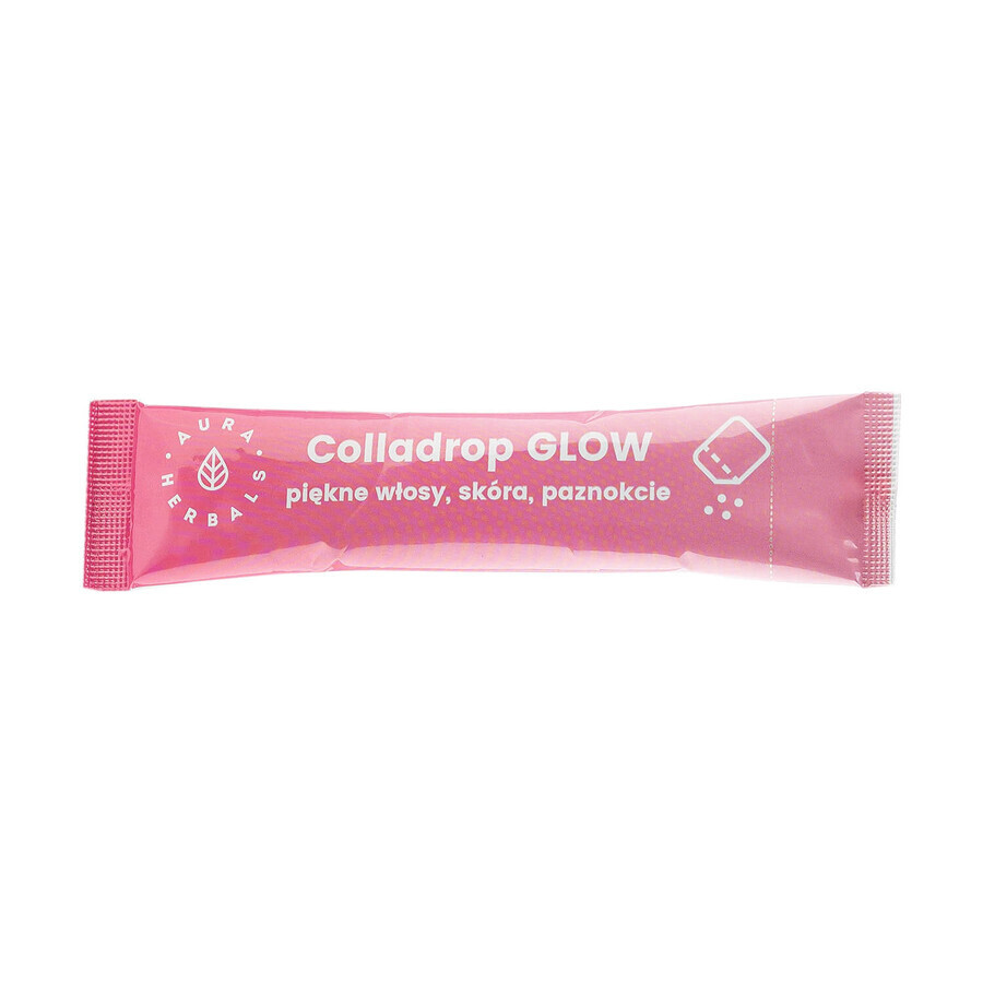 Aura Herbals Colladrop Glow Colagen 5000 mg, 30 pliculețe