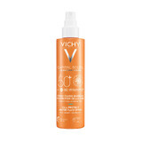 Vichy Capital Soleil Cell Protect, Schutzspray für Gesicht und Körper, SPF 50+, 200 ml