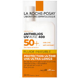 La Roche-Posay Anthelios UVMune 400, fluid protector invizibil, SPF 50+, 50 ml