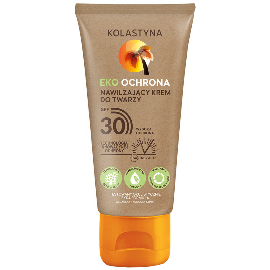 Kolastyna Eko Ochrona, crema viso idratante, SPF 30, 50 ml