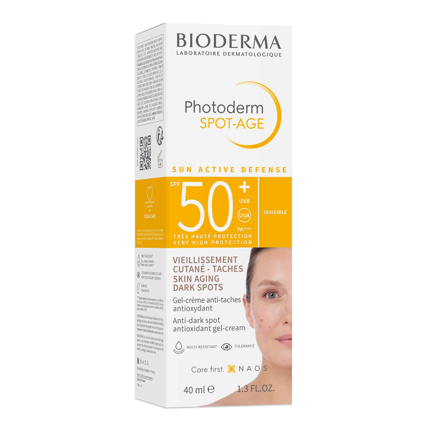 Bioderma Photoderm Spot-Age, cremă protectoare antioxidantă pentru prevenirea hiperpigmentării, SPF 50+, 40 ml