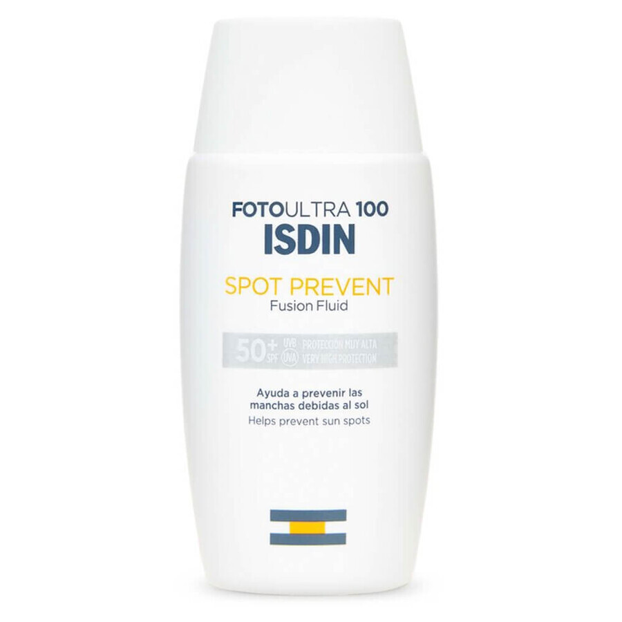 Isdin Fotoultra 100 Spot Prevent, Flüssigkeit gegen Pigmentierung, SPF 50+, 50 ml