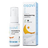 Osavi Vital Mélatonine 1 mg avec Passiflore, spray buccal, arôme cassis, 25 ml