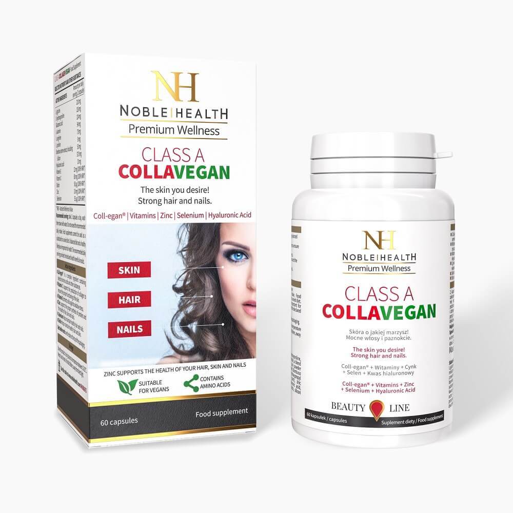 Noble Health Clasa A CollaVegan, 60 capsule