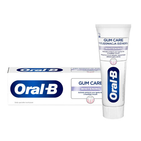 Oral-B Gum Care, Dentifricio sbiancante, 65 ml