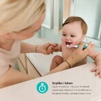 Bbluv Sonik, puntas de cepillo de dientes sónicas para niños, 18-36 meses, 2 piezas