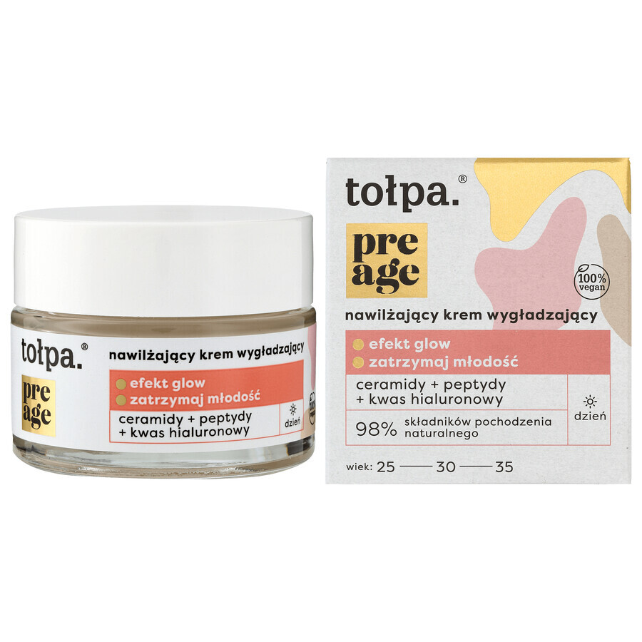 Tolpa Pre Age, crème hydratante lissante pour le visage, jour, 50 ml