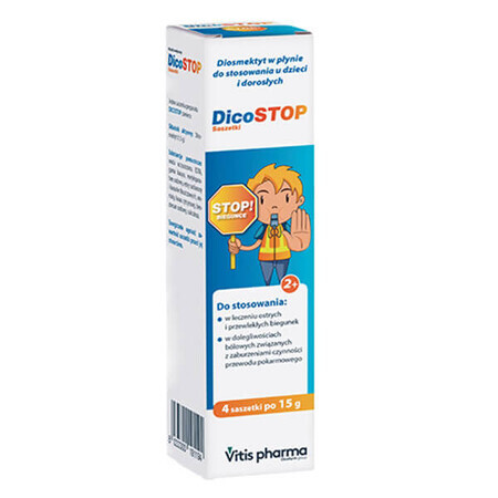 DicoStop, 15 g x 4 pliculețe