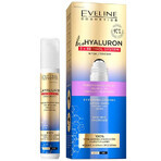 Eveline Cosmetics Bio Hyaluron 3 x Retinol, gel roll-on antiarrugas para ojos y párpados, 15 ml