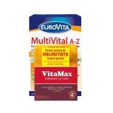 Pachet MultiVital A-Z, 42 comprimate, Eurovita + Vitamax, 5 capsule, Perrigo