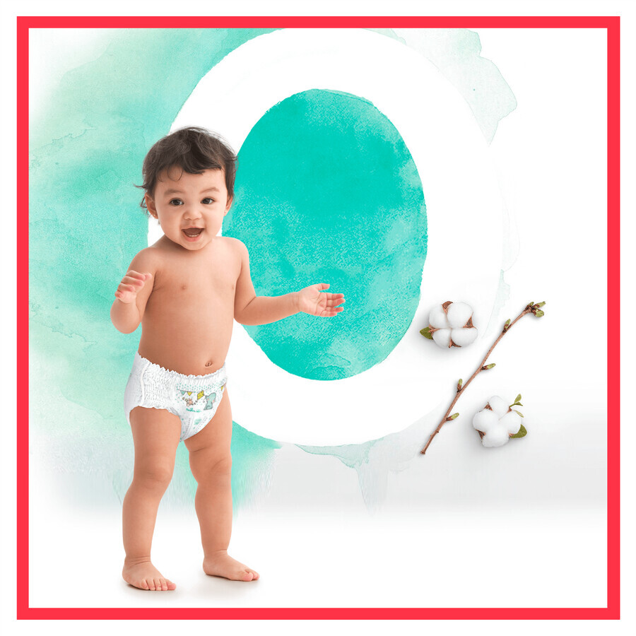 Pampers Harmonie Pants, scutece, mărimea 4, 9-15 kg, 24 buc