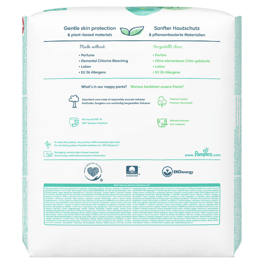 Pampers Harmonie Pants, scutece, mărimea 4, 9-15 kg, 24 buc