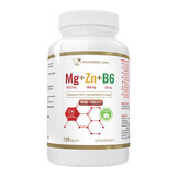 Progress Labs Mg+Zn+B6, 120 comprimate