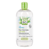 So'Bio Etic Hydra Aloe Vera, apă micelară de curățare, ten mixt și gras, suc de aloe vera, 500 ml