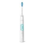 Philips Sonicare ProtectiveClean 4700, periuță de dinți sonică cu husă, HX6483/52, alb, 1 buc