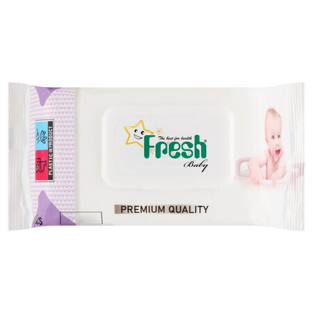 Fresh baby, toallitas húmedas, 120 uds.