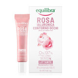 Equilibra Rosa, cremă de ochi cu efect de lifting, acid hialuronic, 15 ml