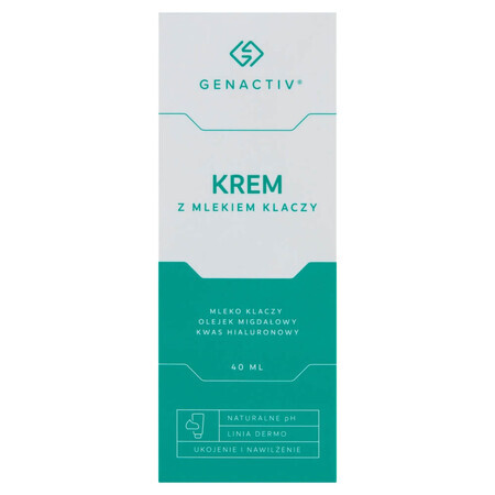 Genactiv, cremă de față cu lapte de iapă, 40 ml