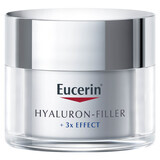 Eucerin Hyaluron-Filler, cremă de zi antirid cu acid hialuronic, piele uscată, SPF 15, 50 ml