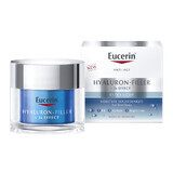 Eucerin Hyaluron-Filler + 3x Effect, hidratant de noapte pentru față cu acid hialuronic, 50 ml