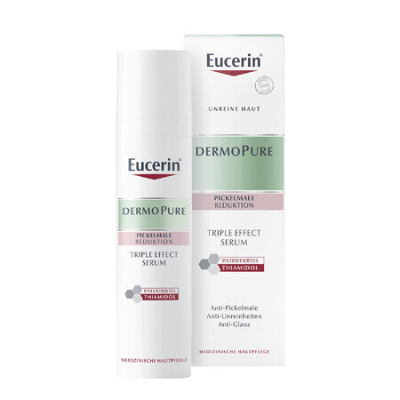 Eucerin DermoPure, ser cu triplă acțiune pentru pielea cu imperfecțiuni și pete de acnee, 40 ml