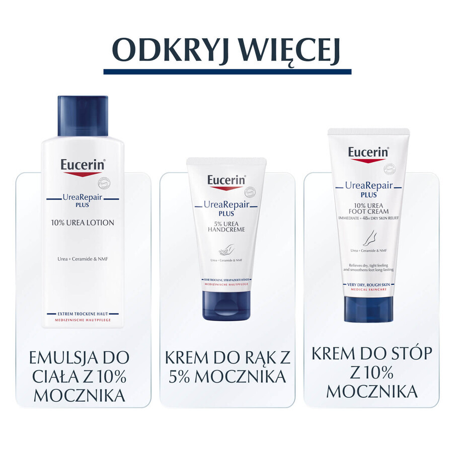 Eucerin UreaRepair Original, lichid de spălare cu 5% uree pentru pielea uscată și foarte uscată, 400 ml