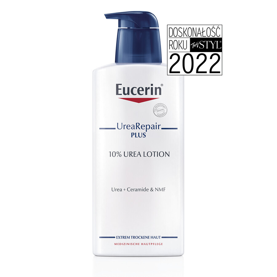 Eucerin UreaRepair Plus, emulsie corporală cu 10% uree pentru piele foarte uscată și aspră, 400 ml