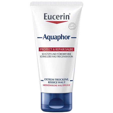 Eucerin Aquaphor, unguent regenerant pentru piele uscată, crăpată și iritată, 45 ml